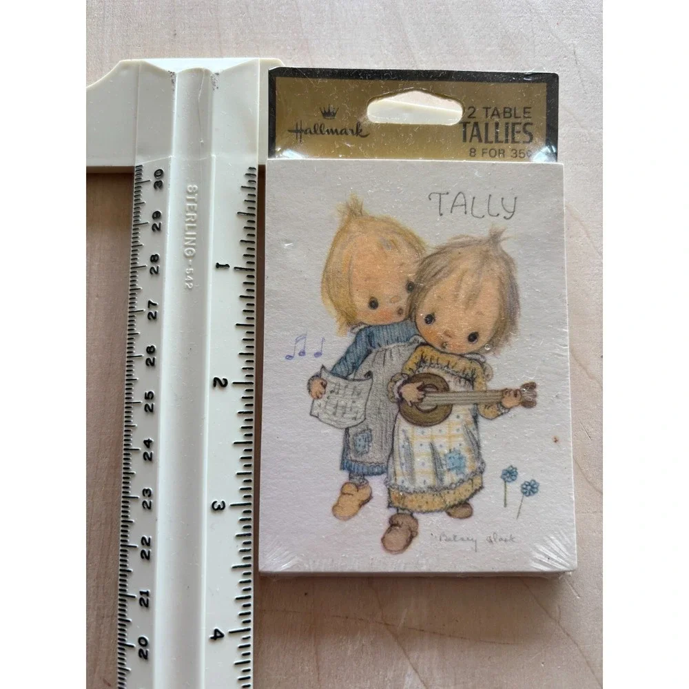 Vintage Betsey Clark Tally Cards Tallies LOT of 2 Packs NIP Music Singers